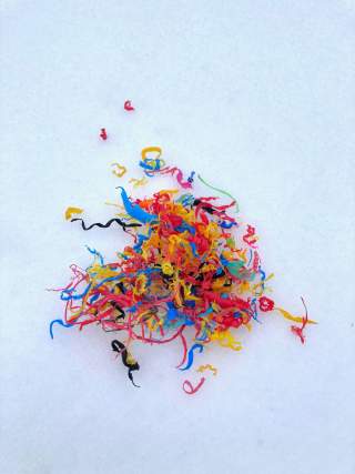 Zipflbob und Mikroplastik... Schön bunt – und gefährlich für unsere Umwelt? Foto: DAV/Uli Berkmann